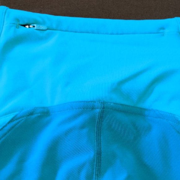 Two Toned Teal 7/8 Lululemon Leggings Size 6 - Picture 6 of 7
